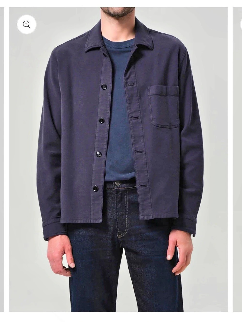 Citizens of Humanity Work Shirt Navy in size Medium
